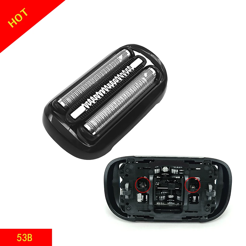 53B Replacement Head Compatible with for Braun Series 5/6 Electric Shaver Razor 50-R1000s 50-B1300s 50-R1320s 5018s 5020s 5031s