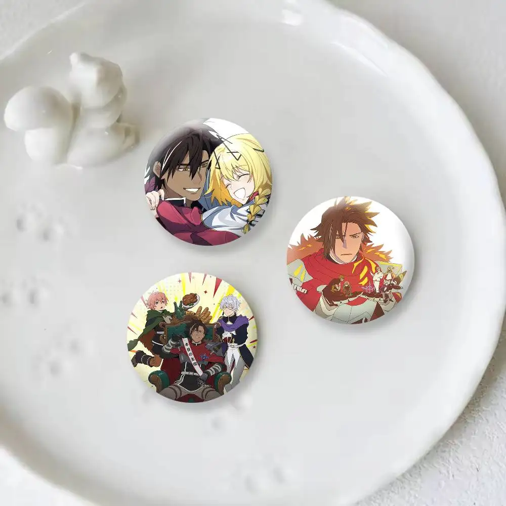 S-Sentenced to Be a Hero Anime Brooches Cartoon Badge Pins Backpack Hat Accessories Friend Gift