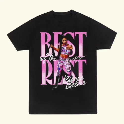 New Arrival fashion heavyweight Hot Sale vintage Summer Bianca Belair Rest of the Best Cotton Unisex All Size S To 5Xl T-shirt