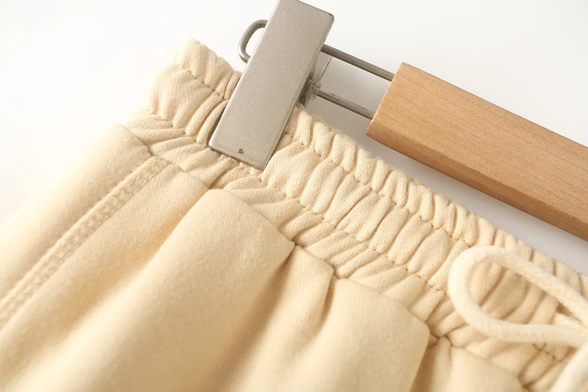 Pantaloni sportivi a maniche lunghe larghi con cappuccio nuovo arrivo autunno/inverno Set da donna Pantaloni da donna a vita alta Set da due pezzi