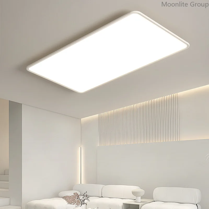 Ultra Thin Living Room Ceiling Minimalist Light Children's Eye Protection Lamp Rectangular LED Non Stroboscopic Bedroom Light