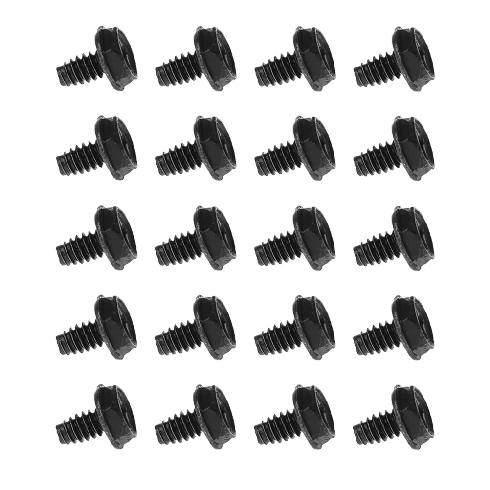 

100 PCS Pci Screw Fastener for Repairing Power Supply Computer Accessory Hot Dip Galvanized Part Slot