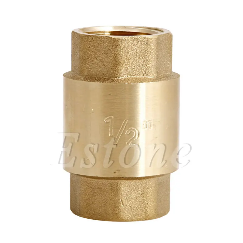 

NPT Brass In-Line Spring Vertical Check for Valve Control Tool 200W