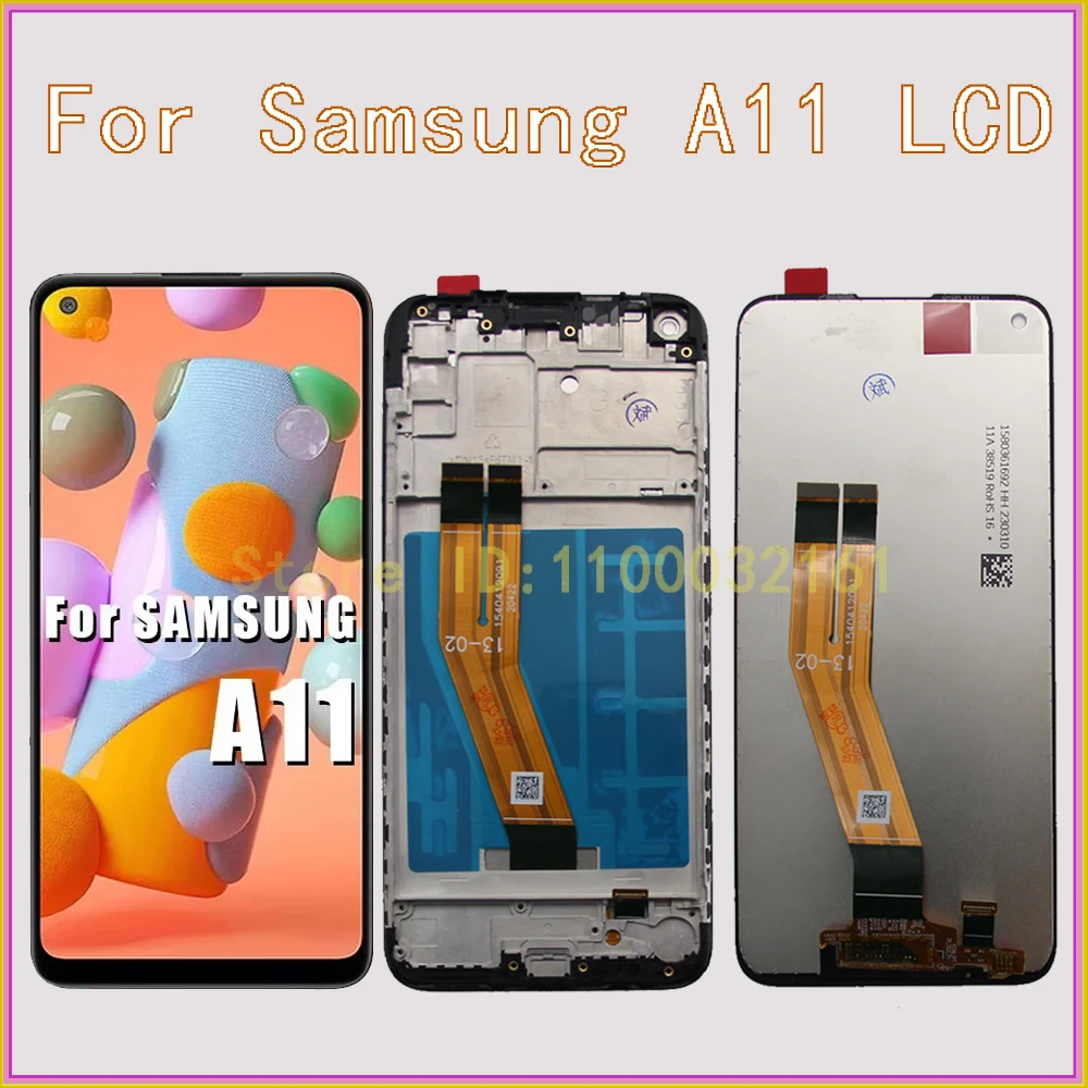 100% New LCD For Samsung Galaxy A11 LCD A115 A115F/DS A115F A115M Display Digitizer Assembly Touch Screen For Samsung A115 LCD