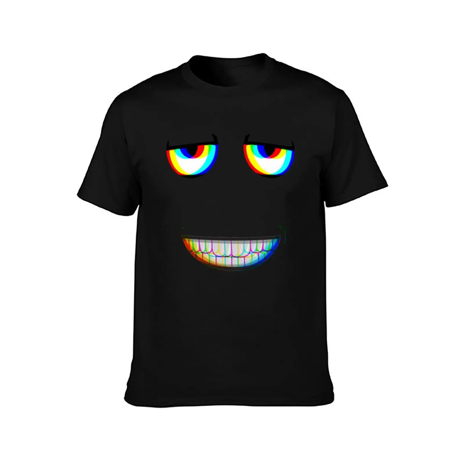 Aphex twin parody trippy face Essential T-Shirt Breathable Basic Cotton T-Shirt