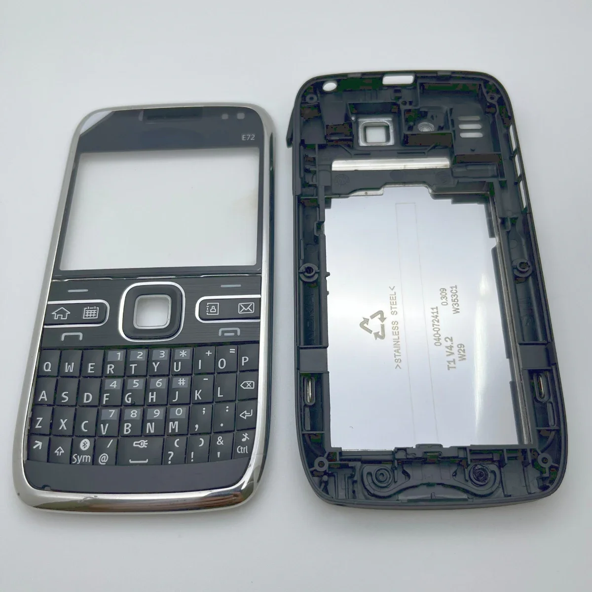 For Nokia E72 Housing Full Complete Mobile Phone Housing Cover + English Keypad