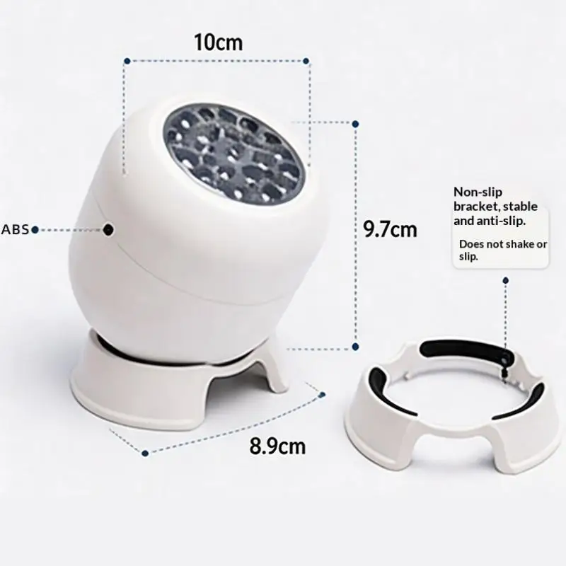 exquisiteLED Ocean Projector Light 360 Rotating Dynamic Night Light USB Ambient Light Ocean World Bedroom Decoration