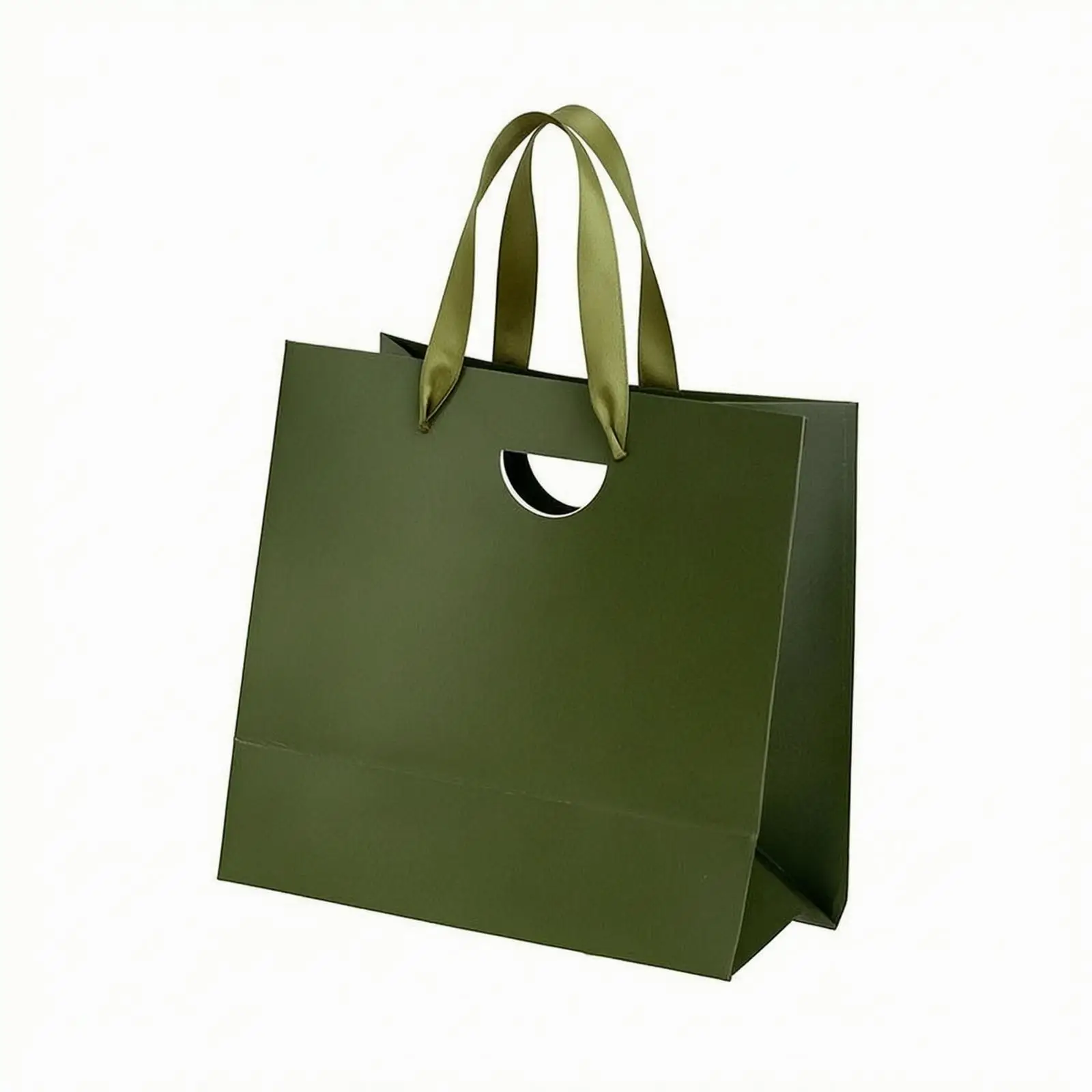 10 Pieces Gift Bag with Ribbon Handles Flat Bottom Gift Bag with Ribbon Handle Bags Small Rectangular for Party Favors