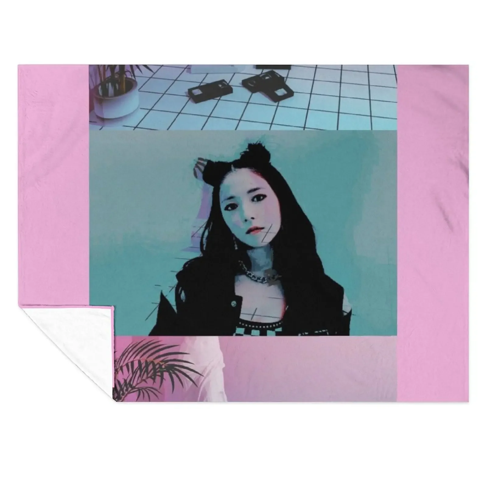 

BoA + Neon Vintage Throw Blanket Vintage Hairys christmas gifts Beautifuls Blankets