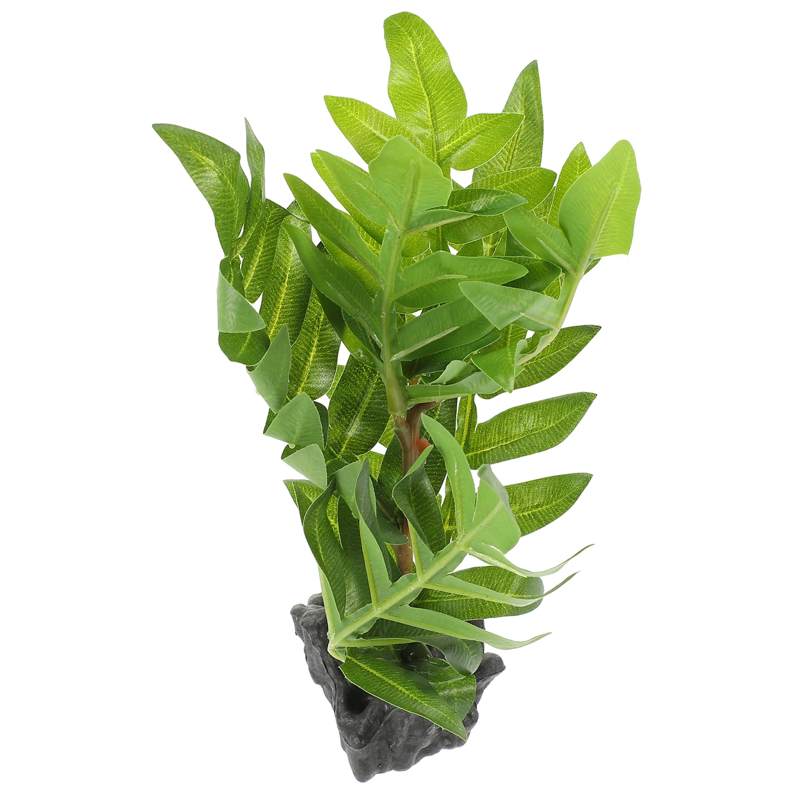 

Container Decorative Plants Faux Artificial Terrarium Resin Lizard Fake for Reptile Tank
