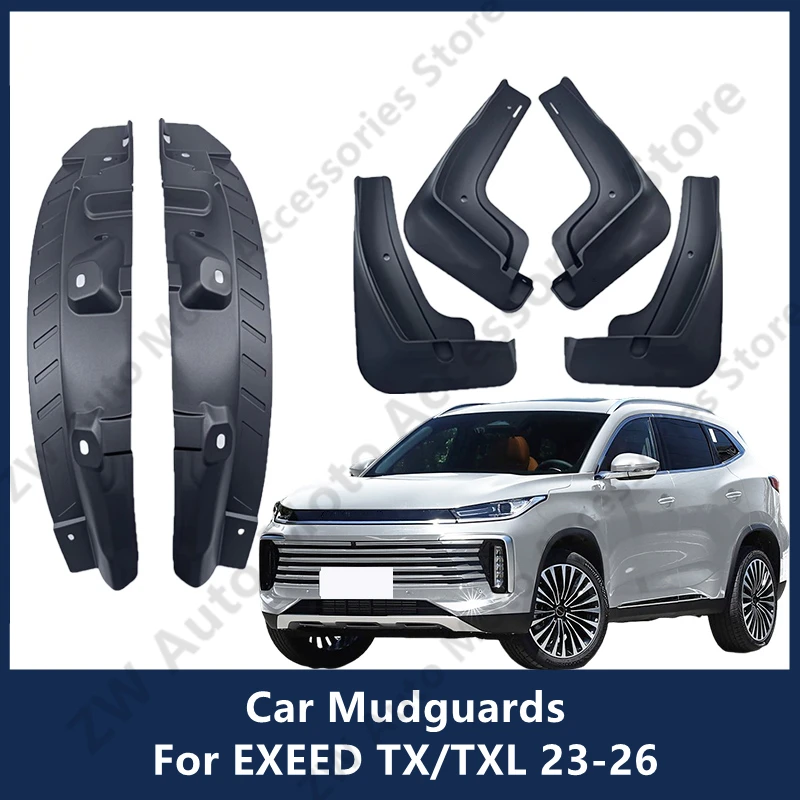 

Автомобильные брызговики для EXEED TX/TXL 23-26, брызговики на крыло, брызговики, внешние детали, автоаксессуары, ремонт