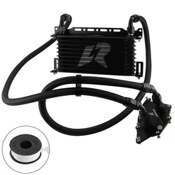 10Row Oil Cooler + Bracket+ Hose+ Oil Filter Adapter for BMW 116d 214d 216d B37 216i 218i i8 X1 B38 220i 225i X1 18i 20i 25i B48