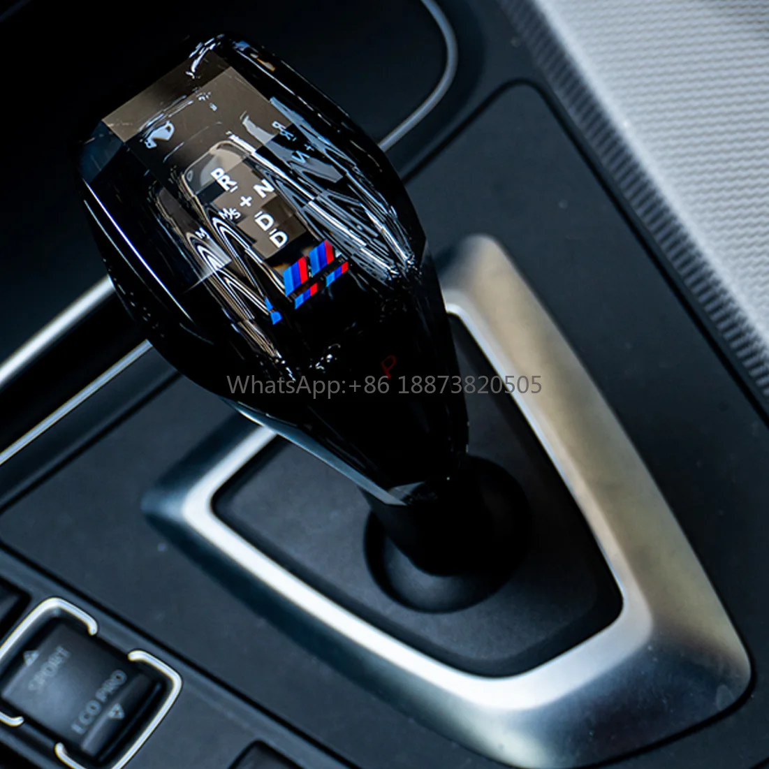 shift knob marble ball crystal gear knob for bmw gear knob