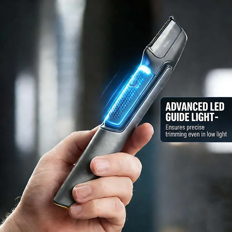 Men's Professional IPX7 Waterproof Wet Dry Dual‑use Low Noise Electric Hair Cutting Clipper New Arrival
