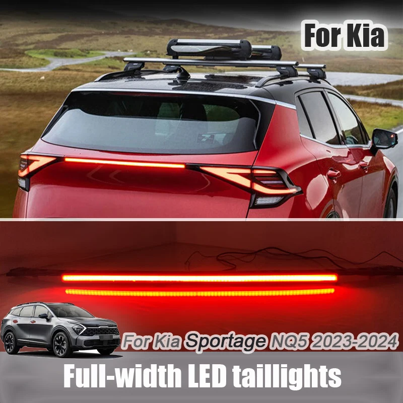 For Kia Sportage NQ5 2023 2024 2025 Car LED Full width dynamic sequential taillights Tail Brake Light Bar Assembly Auto Part