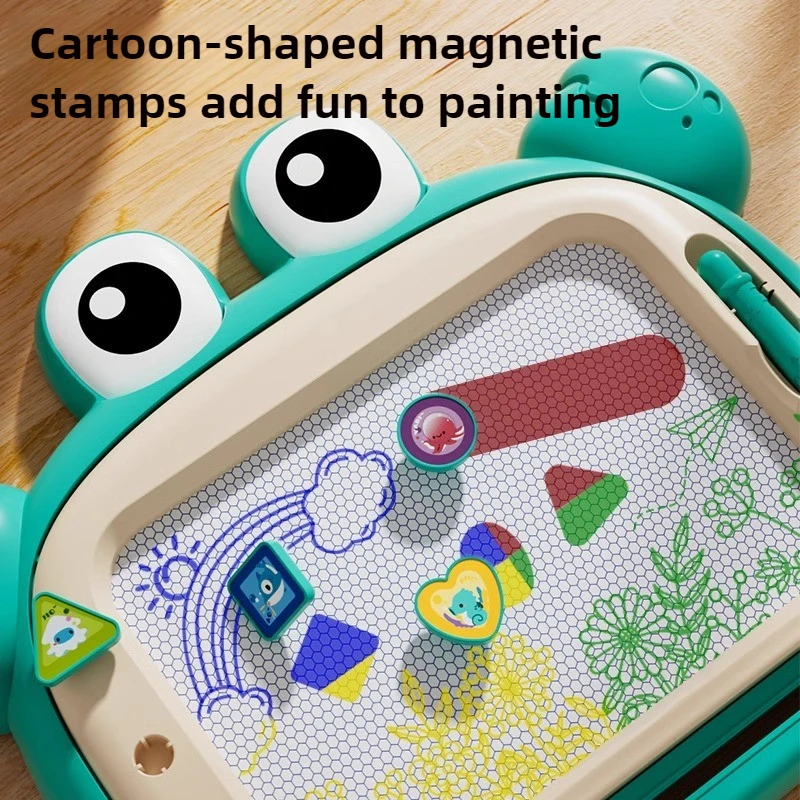 Children Drawing Board Baby Cartoon Magnetic Graffiti Writing Board Kids Montessori Early Education Educational Toy for Toddlers