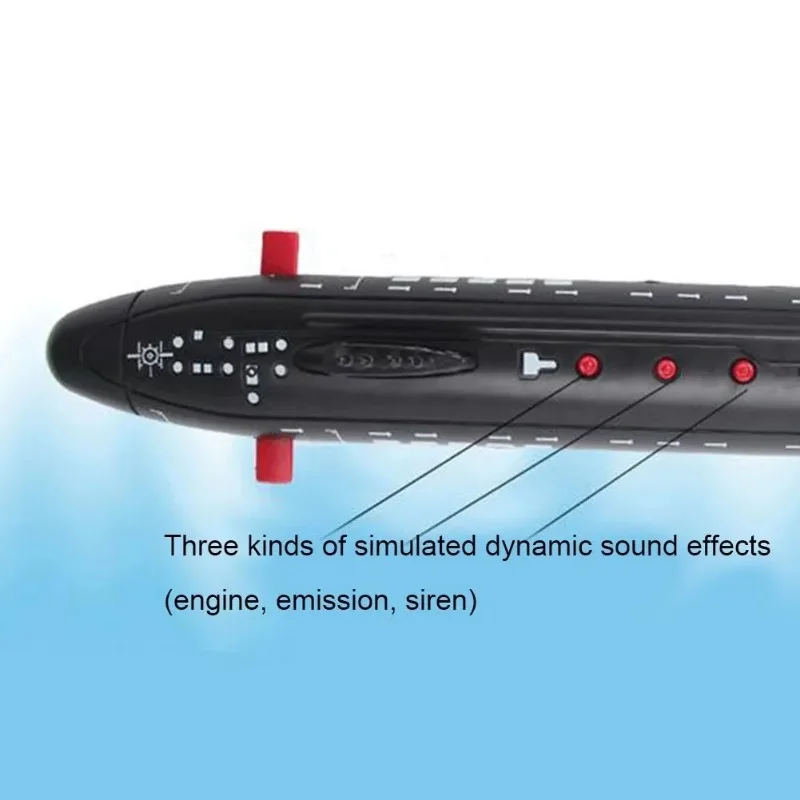 Simulated Military Nuclear Submarine Torpedo Model with Light Sound Boat Cruiser Destroyer Toys Boy