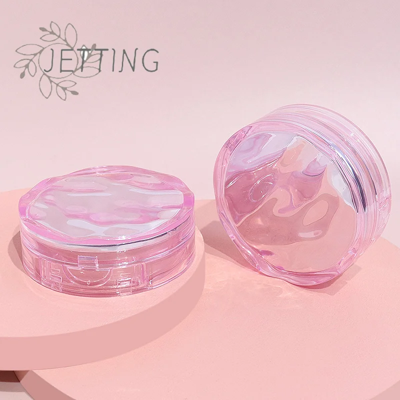 حار 12 جرام وسادة هوائية فارغة نفخة صندوق المحمولة حقيبة مستحضرات التجميل الحاويات مع مسحوق الإسفنج مرآة لكريم أساس BB #4