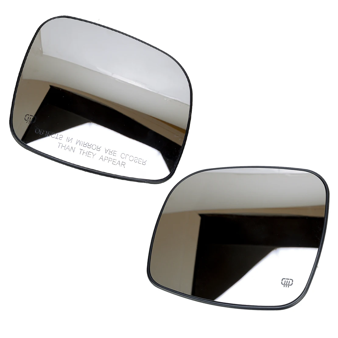 1 Pair Left & Right Side Rear View Mirror Glass Heated Fit for Dodge Grand Caravan RAM C/V 2012-2015 68026176AB CH1324107