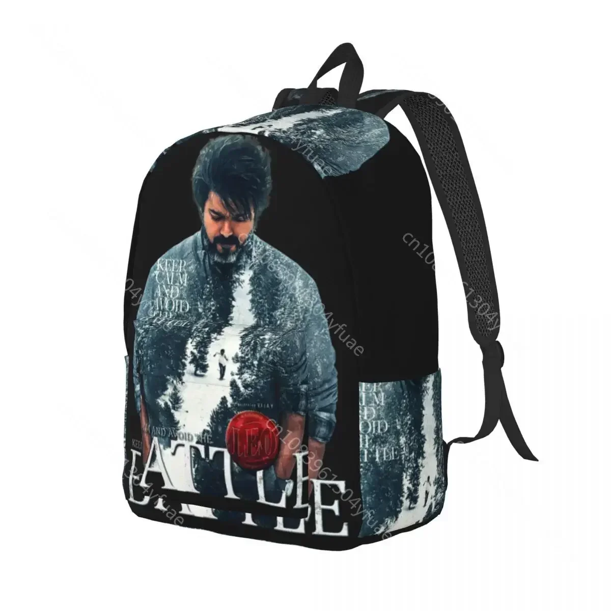 Leo Movie Backpack Vijay Kawaii Backpacks Women Men Cycling Large School Bags High Quality Rucksack