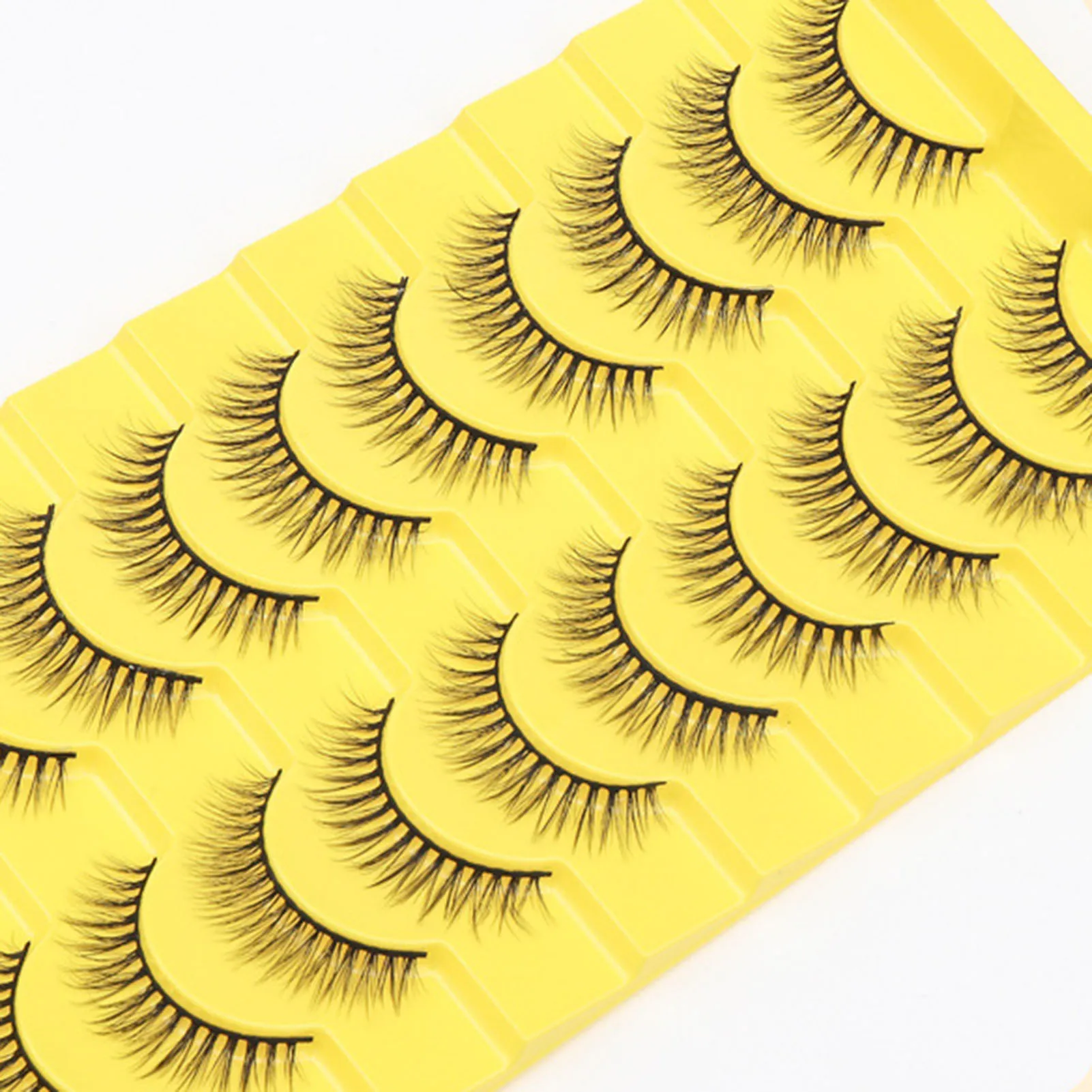 Female Simulation False Eyelashes Makeup Soft Simulation Eyelashes for Beauty Blogger Makeup Supplies