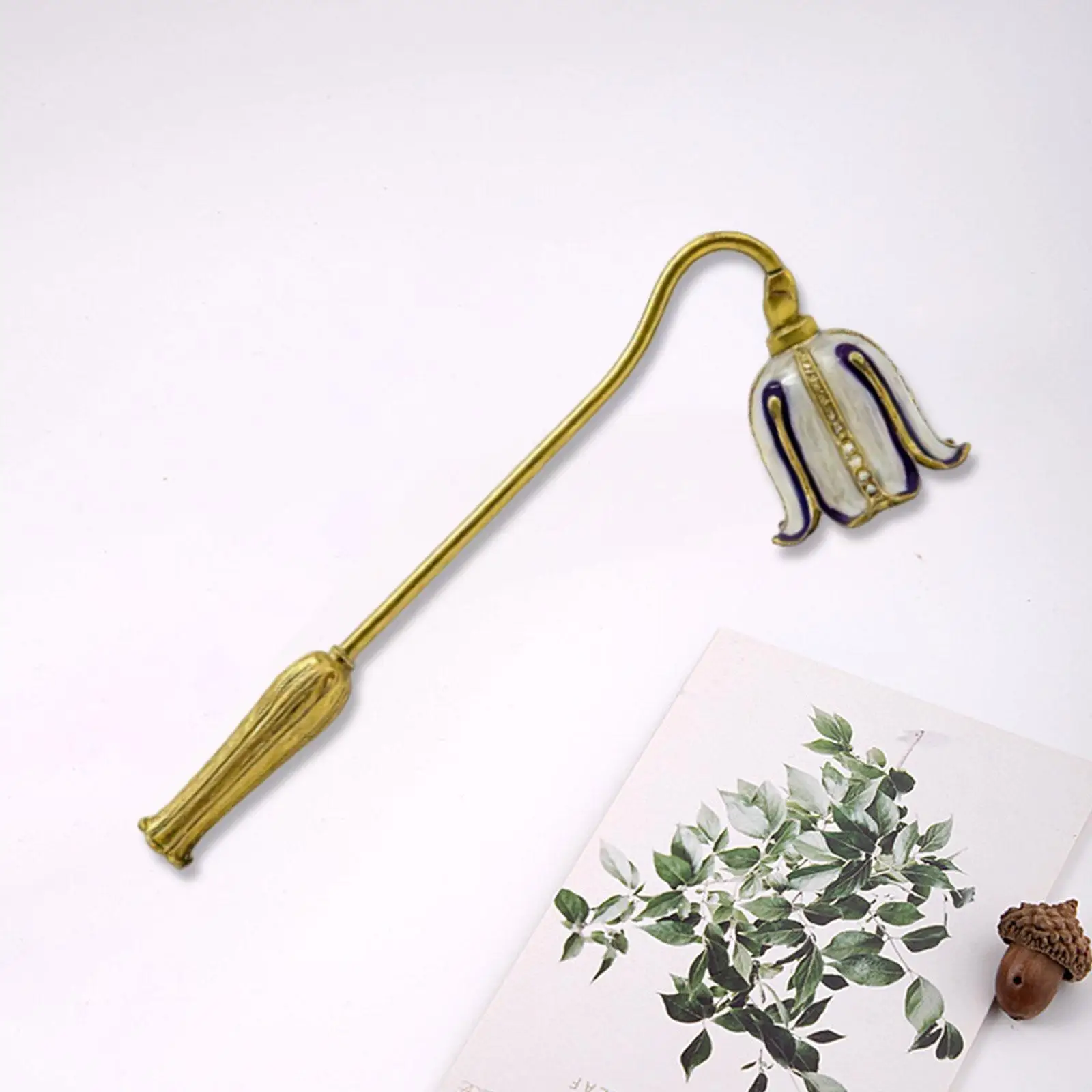 European Style Candle Snuffer Decorative Zinc Alloy Extinguisher for Wedding Pillar Candle Holder