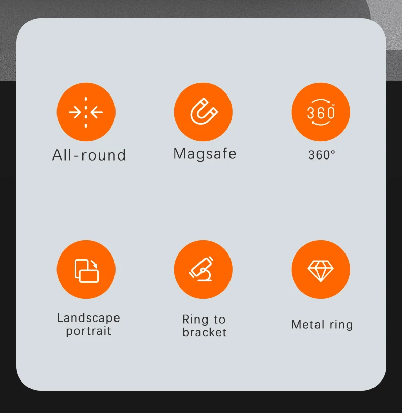 Für Magsafe Handy Griff Doppelseitige Magnetische Ring Telefon Halter Handys Ständer Telefon Zubehör Unterstützung Telefon Grip Tok – Detail 17