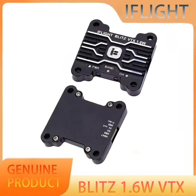 

IFlight BLITZ 1.6W VTX High Power 5.8G 40CH PitMode 25mW 400mW 800mW 1600mW Adjustable FPV Long Distance Video Transmitter 30.5