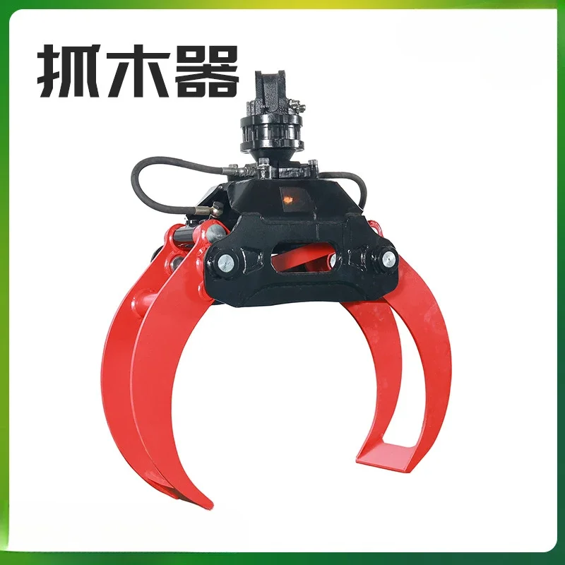 Excavator Hydraulic Grabbing Wood, 360 Degree Rotating Loading, Truck Mounted Crane