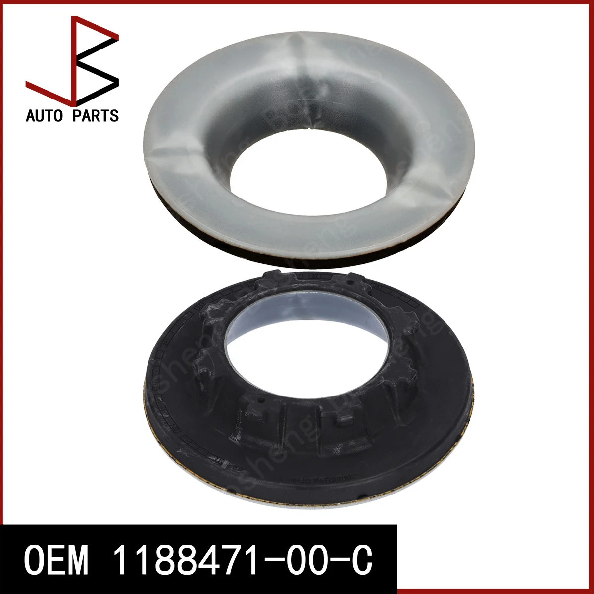 1 Piece Refurbished Rear Spring Upper Isolator for Tesla Model Y 20-25 Model 3 24- OEM 1188471-00-C 1188471 00 C 118847100C