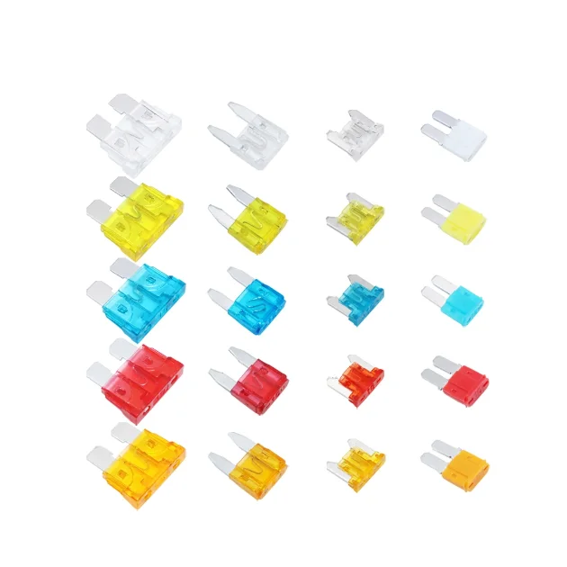 Miniature Small Medium Miniature 2 Car Motorcycle Truck Fuse 2A 3A 5A 7.5A 10A 15A 20A 25A 30A 35A 40A 50A Blade Fuse