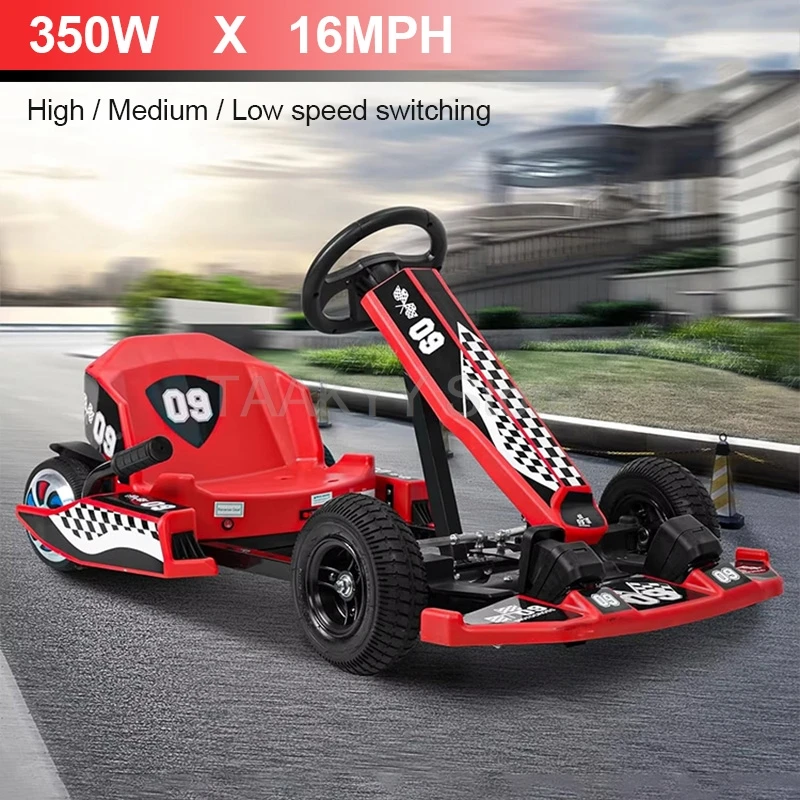 2025 New 36V Battery Power Drift Go Karts High Speed Cheap Go Kart Car Racing Games electric go kart for adult and kid