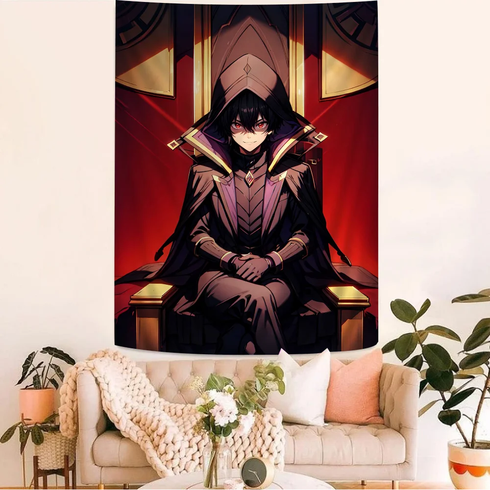 

The Eminence In Shadow Colorful Tapestry Wall Hanging Hanging Tarot Hippie Wall Rugs Dorm Wall Art Decor