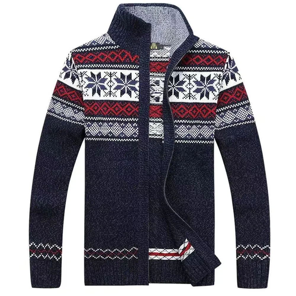 

Men's 2025 Korean Style Cardigan, New Autumn Winter Knit Sweater, Casual Button Up Outerwear