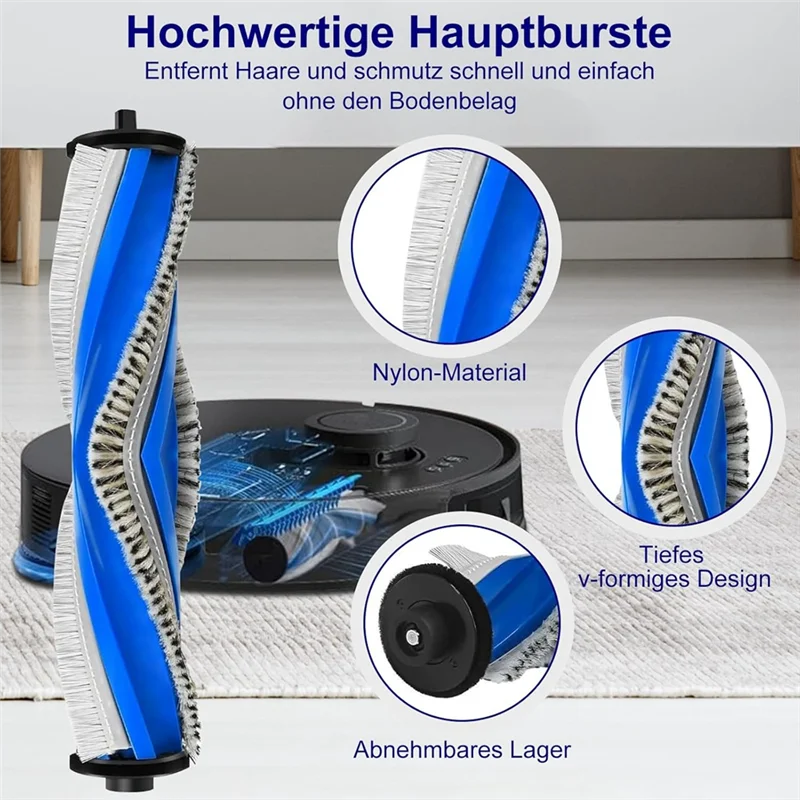 Ecovacs Deebot T30 Pro OMNI / T30 OMNI / T30S / T30S コンボメインサイドブラシ Hepa フィルターモップバッグsa83x の交換部品