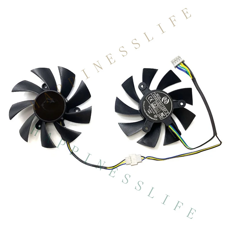 

GR+ Graphics Card Cooling Fan for AMD DICASVER RX580 588 Spare Part