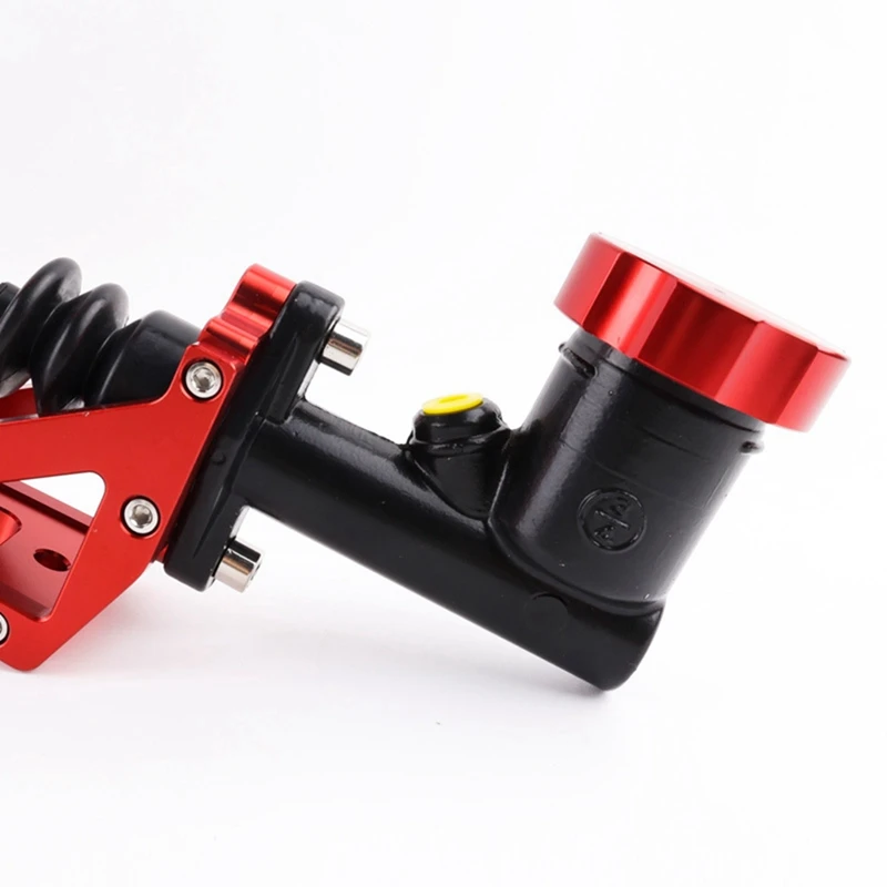 Racing Car Hydraulic Drift Hydro E-Brake E Brake Racing Handbrake Long Arm Lever Park Brake Accessories Red