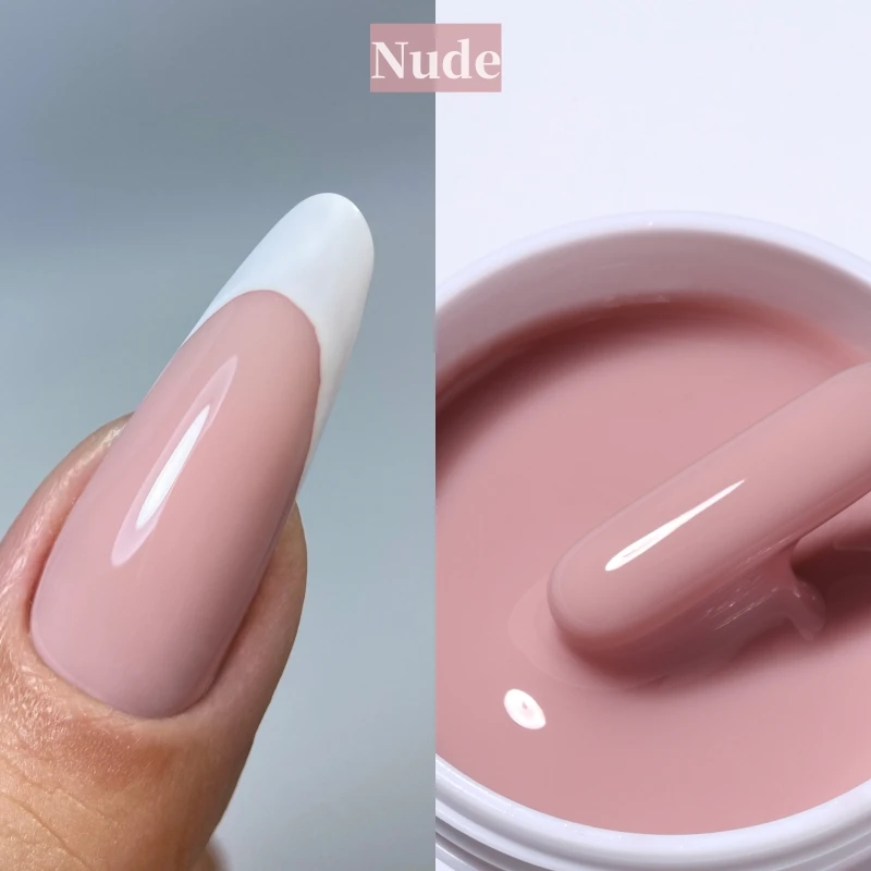 MSHARE Flüssiges Acrylgel Acrygel TPO Free Builder Nagelgel für Nägel Verlängerung Bau Selbstniveau Soak Off UV LED Gel Jar