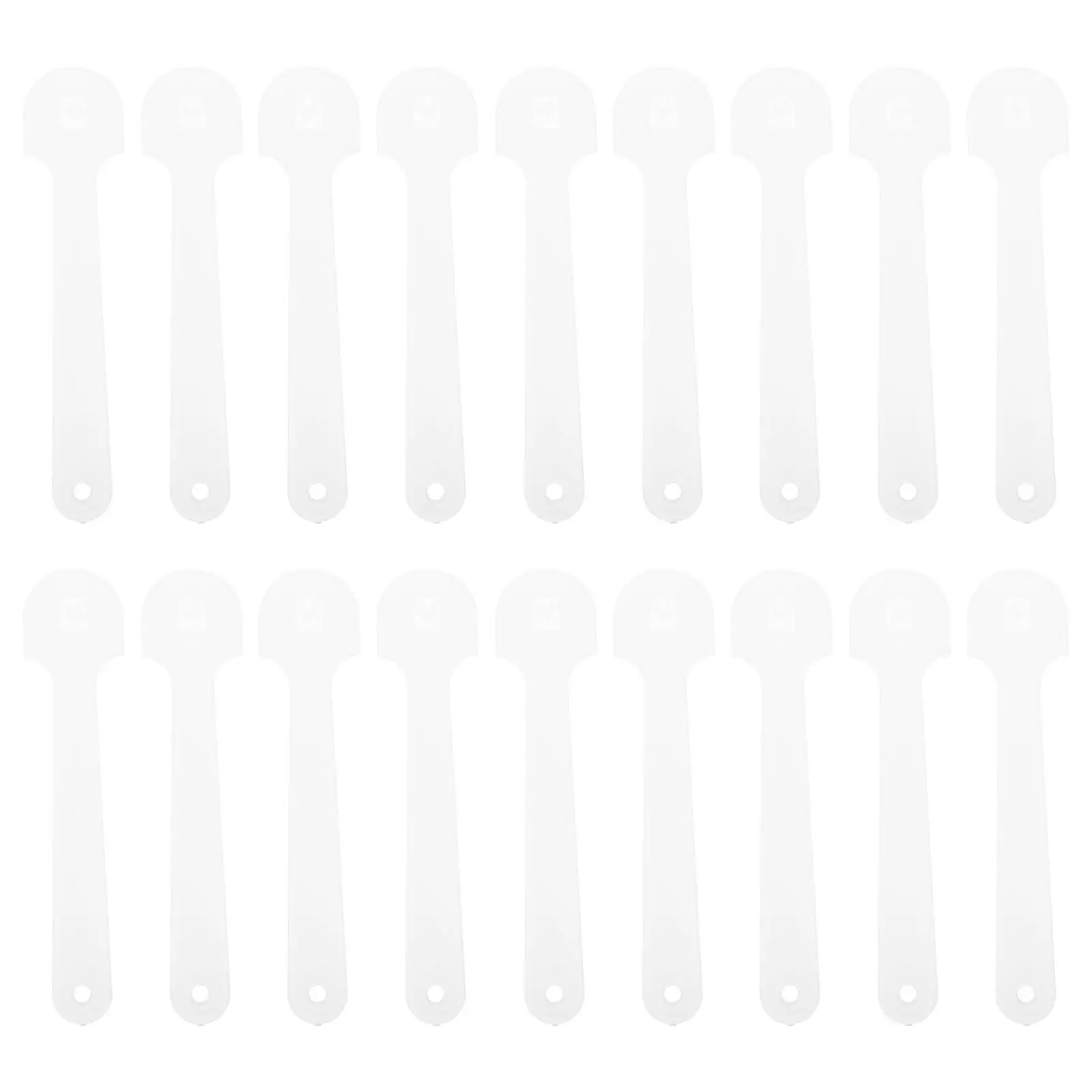 

50 Pcs Thickened DIY Handles for Crafting Sticks For Crafting Circular Fan Sticks Decorative Circular Plastic Fans