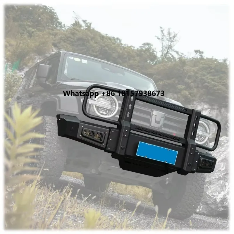 

High Quality Steel Welded Front Bumper for Tank 300 Auto Body Accessory Aluminum Body Kit Spare Part for GWM