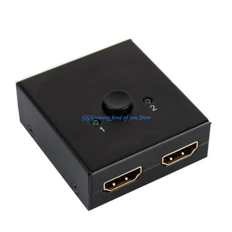

H9EB 4K 3D HDMIS -переключатель HDMIS Splitter для двух входных и выходных устройств дисплея