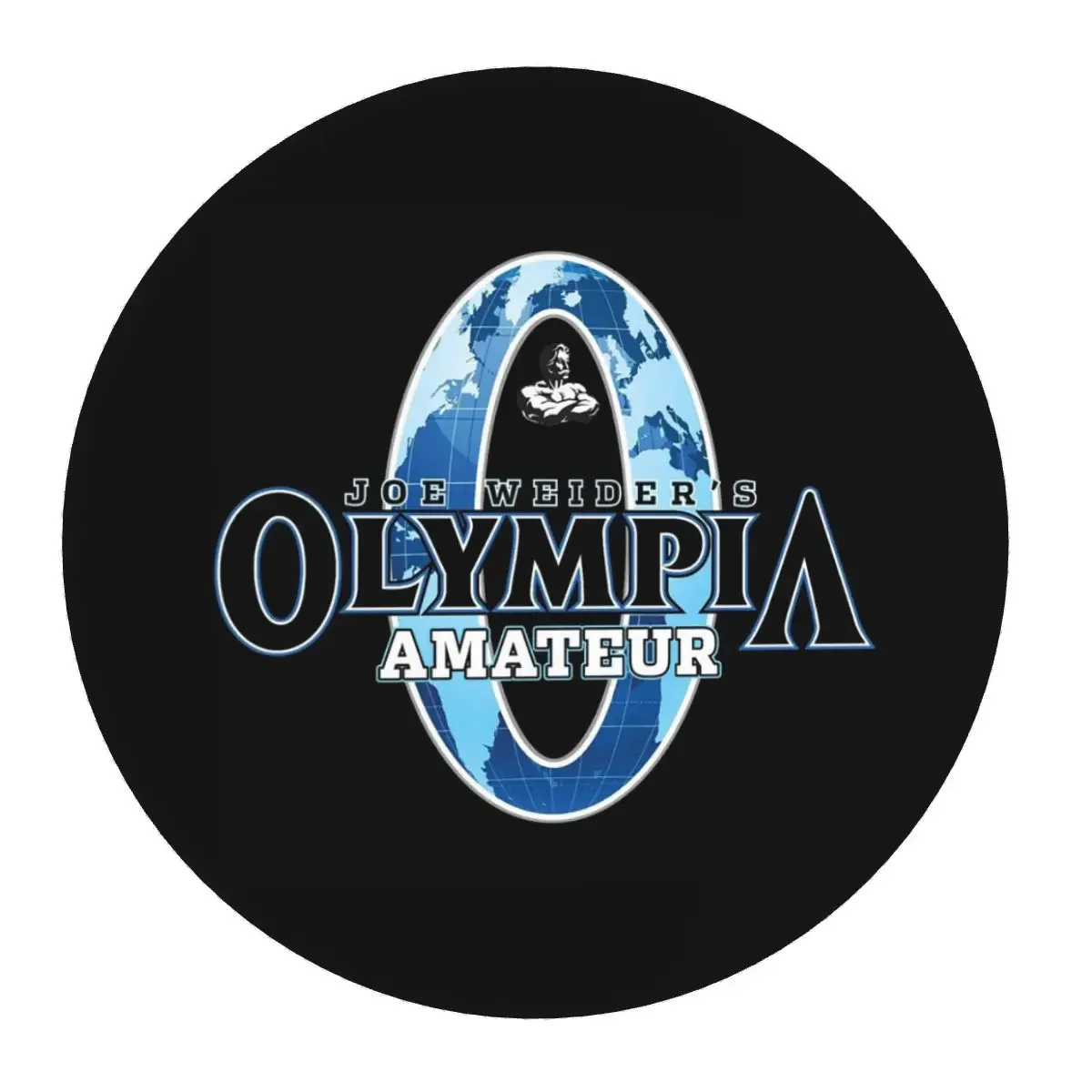 Future Mr OLYMPIA Motivations Round Mouse Pad Computer Keyboard Mouse Mat Gamer Laptop Desk Mat Office Accessories Table Mats