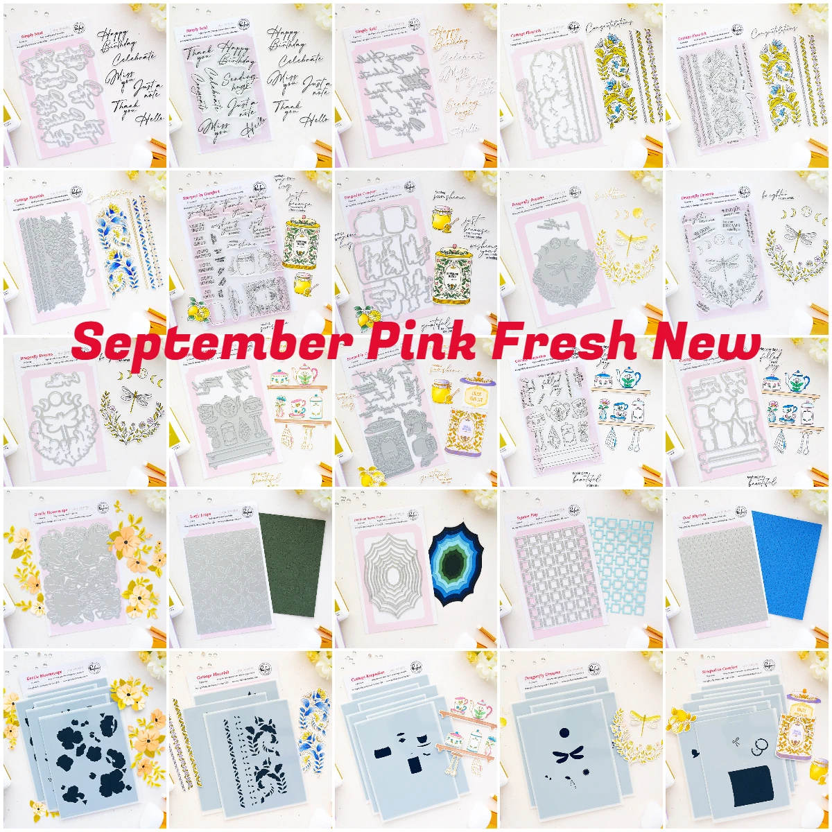 Pink Fresh Merry Christmas Leafy Loops Abdeckplatte Metall-Stanzformen Stempel Schablone Heißfolie Washi Scrapbooking DIY Dekoration