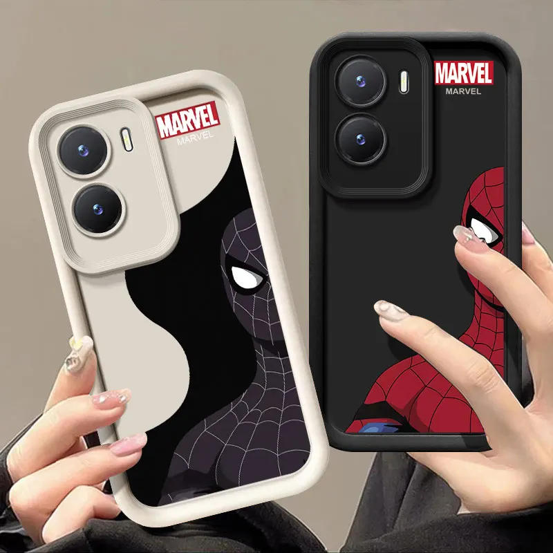 Cool S-Spider Man Phone Case For VIVO V30 X80 X90 X100 Pro V29E V30E V40 Y75 Y78 Y100 5G Y02 Y17 Y22 Y76 S Y03 Y21 Y27 Y28 Y35