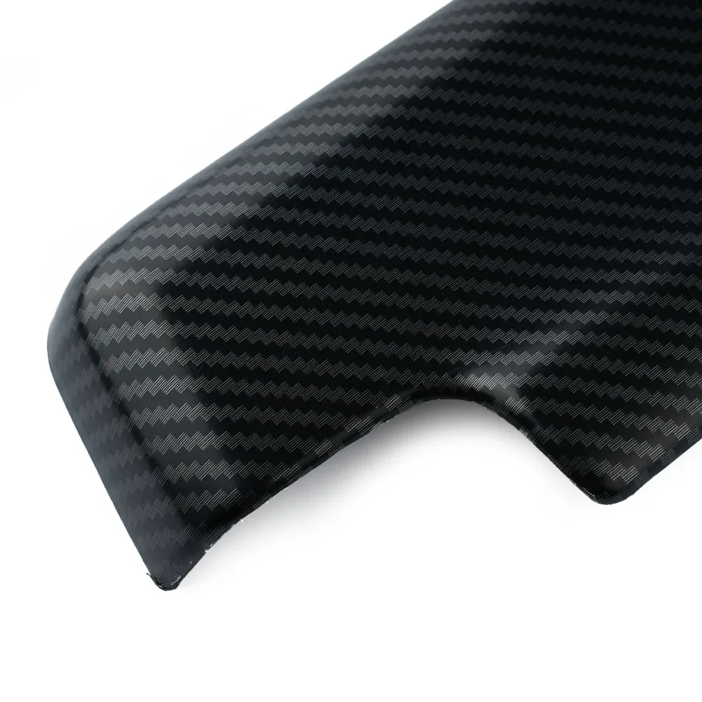 Carbon Fiber Center Armrest Box Cover For Mercedes For Benz E Class W212 2010-2015 Auto Interior Accessories