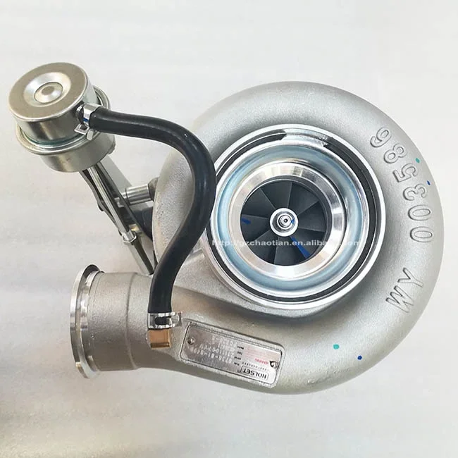 Construction Machinery Parts PC220-8 Excavator Engine Turbo HX35W 6738-81-8190 S6D107 Engine Turbocharger
