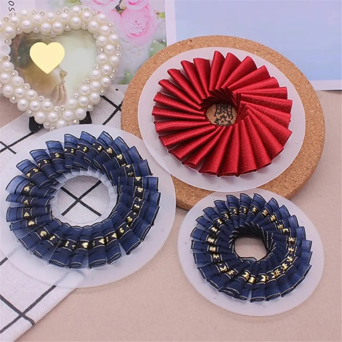 618 Mega Sale 3-Piece Rosette Maker Set for DIY Ribbon Flowers, Perfect for Beginners and Home Decor Projects
