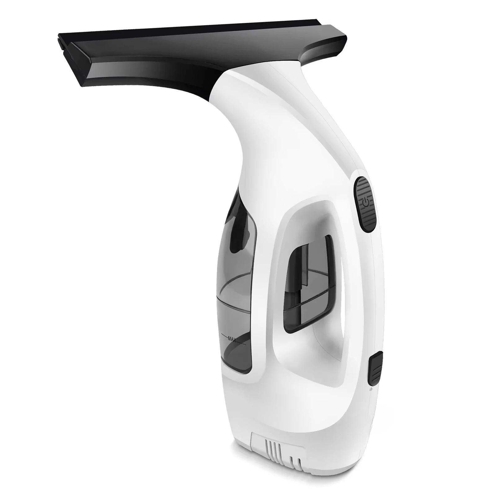 2 in 1 Cordless Window Vacuum Squeegee 3500mAh Rechargeable, Window Cleaner with Microfiber Scrubber for Windows & Mirrors
