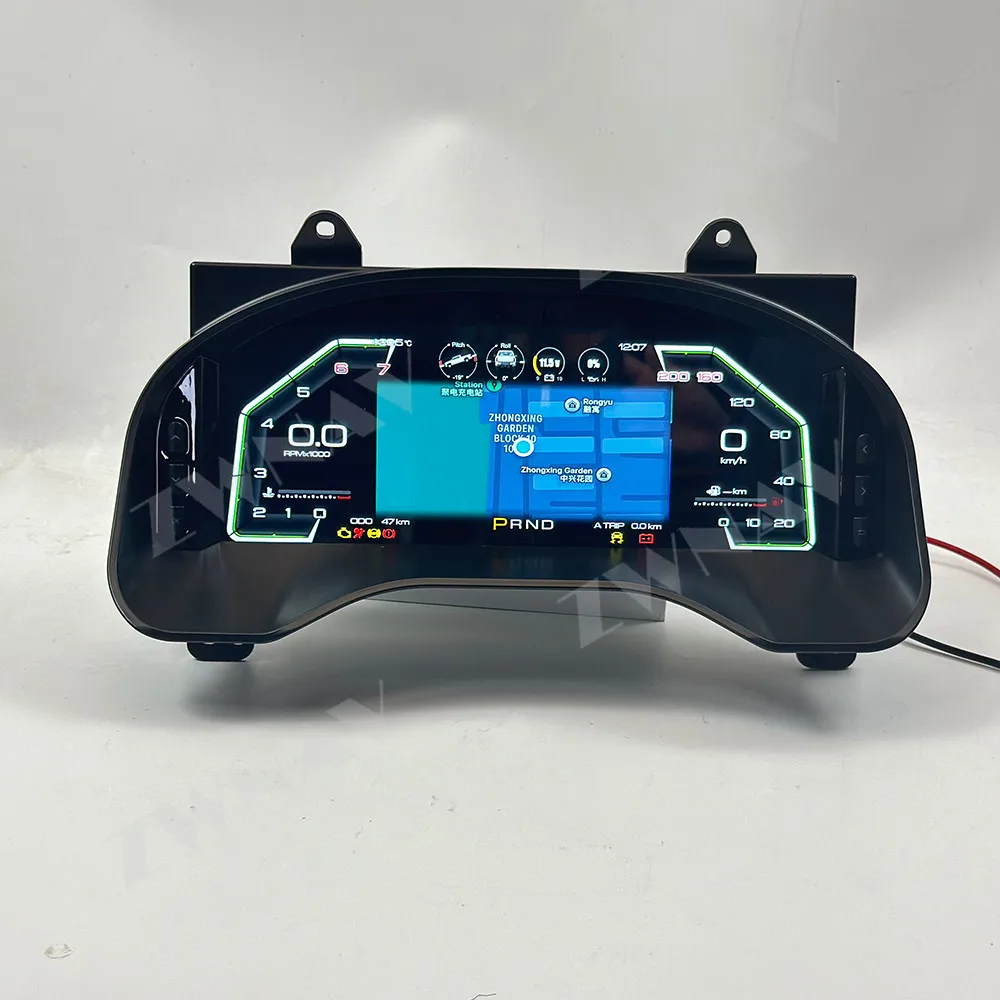 Car Dashboard For Toyota Tundra 2014-2020 Carplay Virtual Cockpit LCD Digital Gauge Cluster Instrument Dash Speedometer Odometer