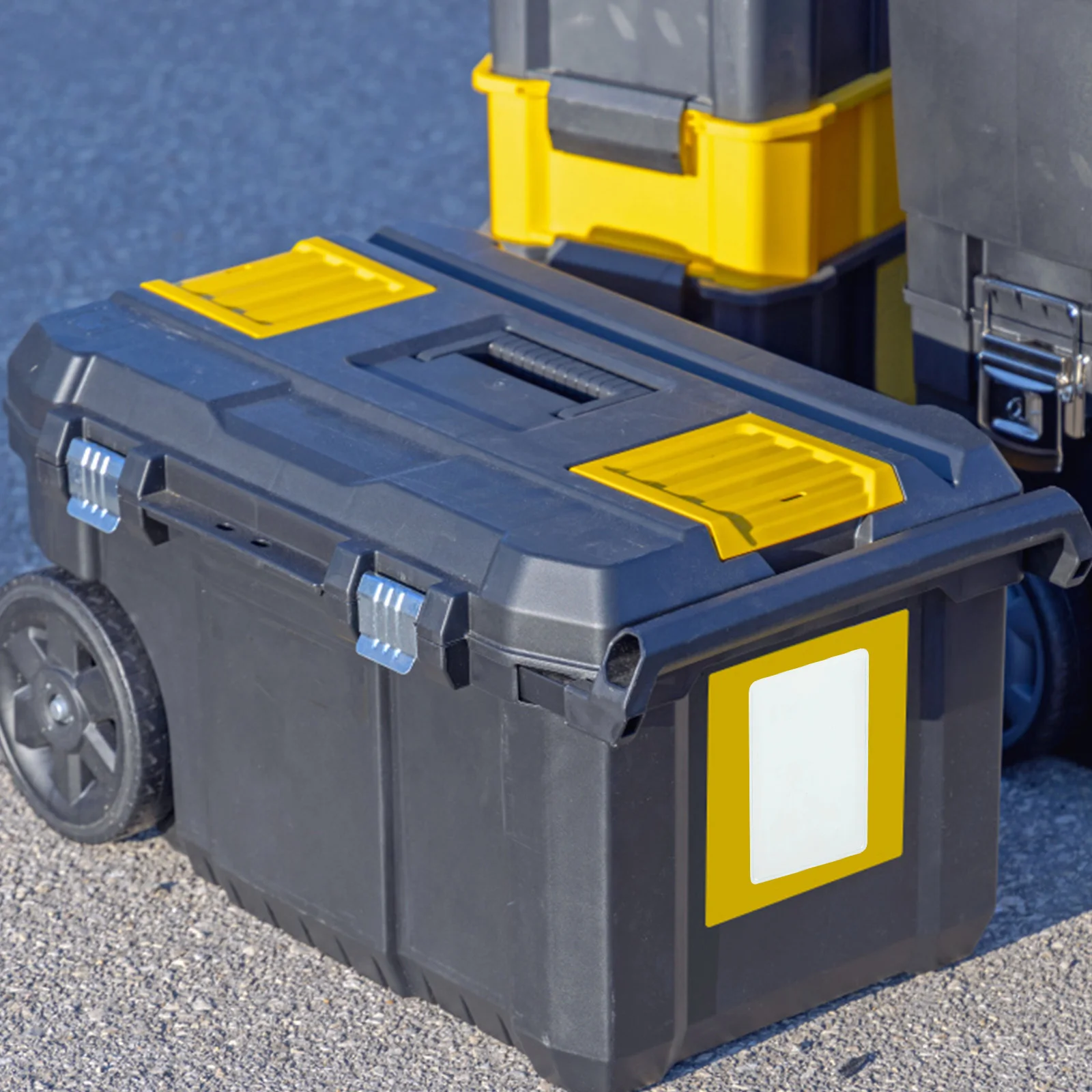 10Pcs Self-Adhesive Label Card Holders Transparent PVC Pockets for Organizing Cards Stickers Nameplates on Notebooks Journals